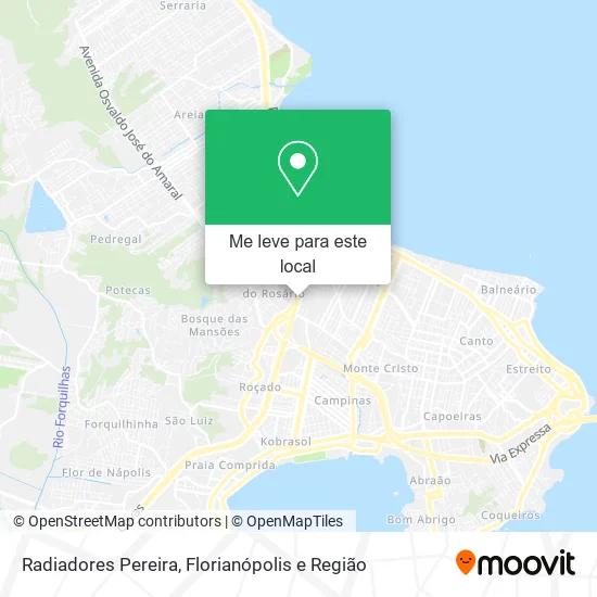 Radiadores Pereira mapa