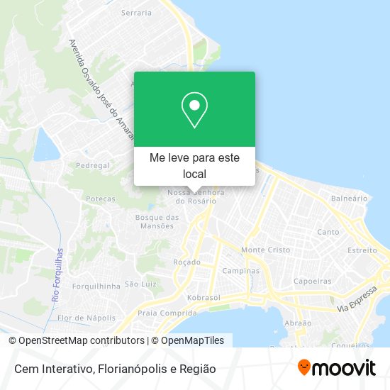 Cem Interativo mapa