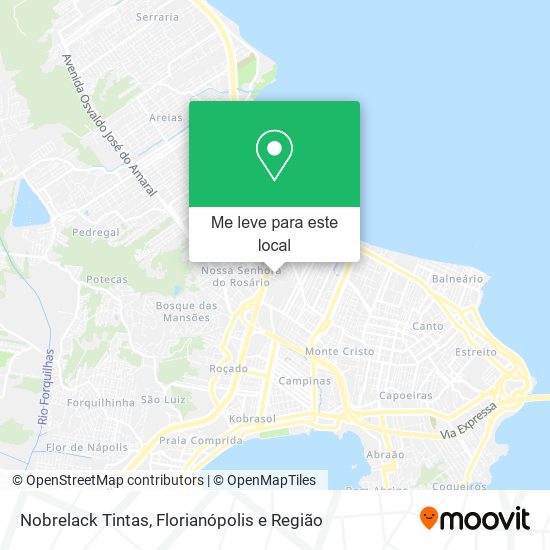 Nobrelack Tintas mapa