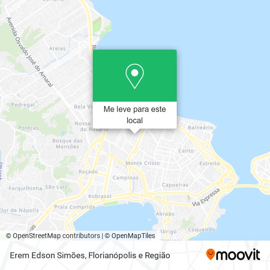 Erem Edson Simões mapa