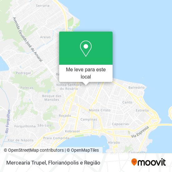 Mercearia Trupel mapa