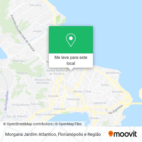 Morgana Jardim Atlantico mapa