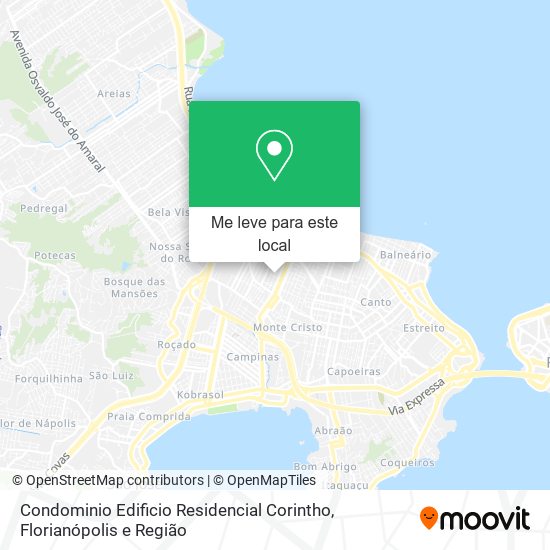 Condominio Edificio Residencial Corintho mapa