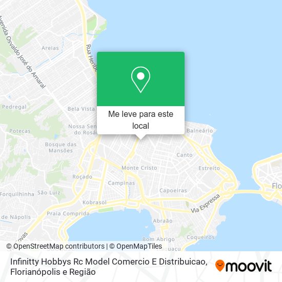 Infinitty Hobbys Rc Model Comercio E Distribuicao mapa