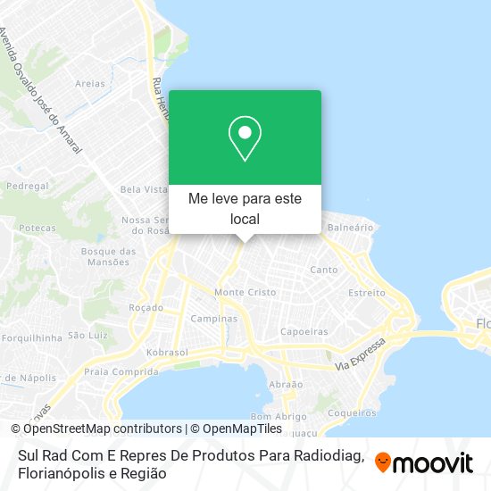 Sul Rad Com E Repres De Produtos Para Radiodiag mapa