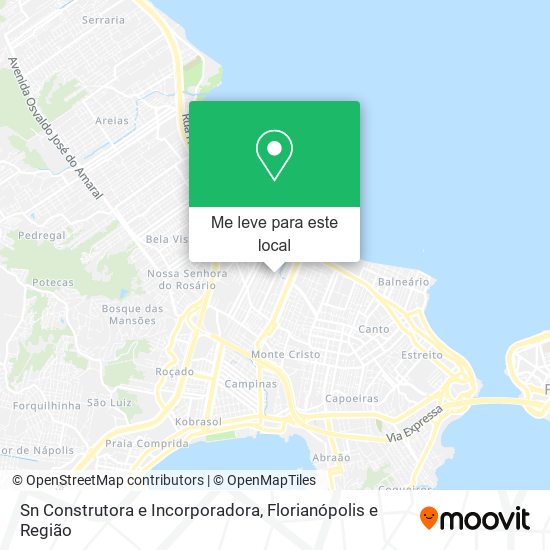 Sn Construtora e Incorporadora mapa