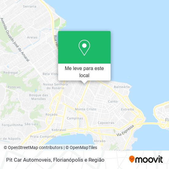 Pit Car Automoveis mapa