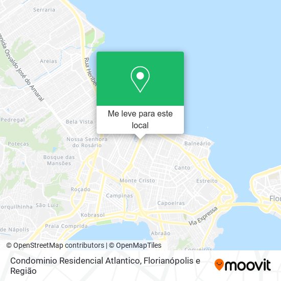 Condominio Residencial Atlantico mapa