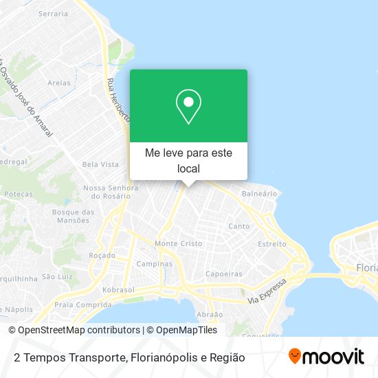 2 Tempos Transporte mapa