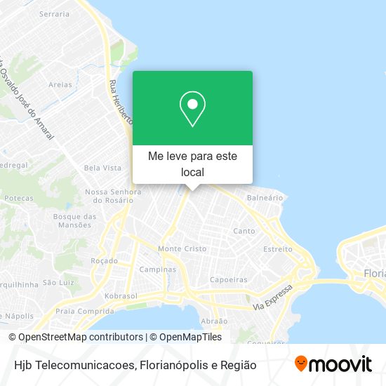 Hjb Telecomunicacoes mapa