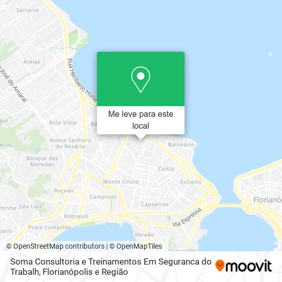 Soma Consultoria e Treinamentos Em Seguranca do Trabalh mapa