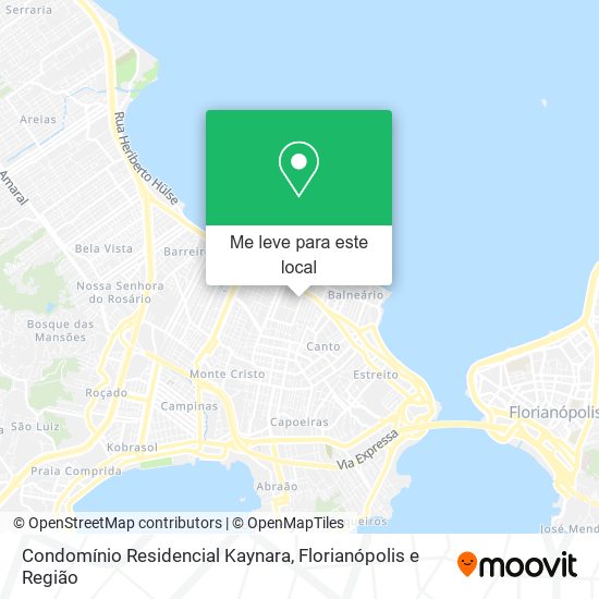 Condomínio Residencial Kaynara mapa