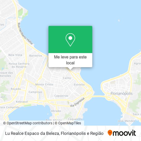 Lu Realce Espaco da Beleza mapa