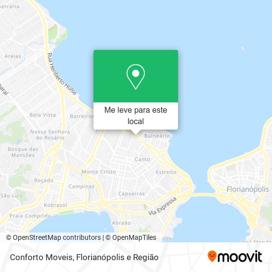 Conforto Moveis mapa