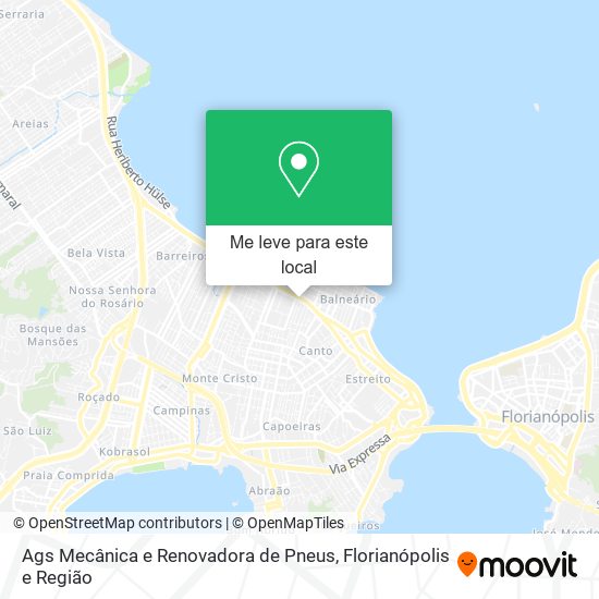 Ags Mecânica e Renovadora de Pneus mapa