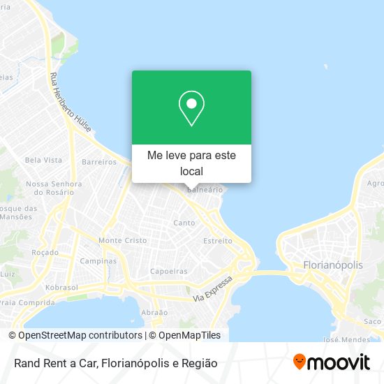 Rand Rent a Car mapa