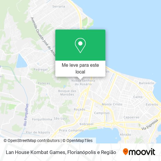 Lan House Kombat Games mapa