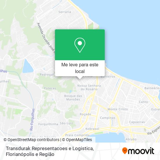 Transdurak Representacoes e Logistica mapa