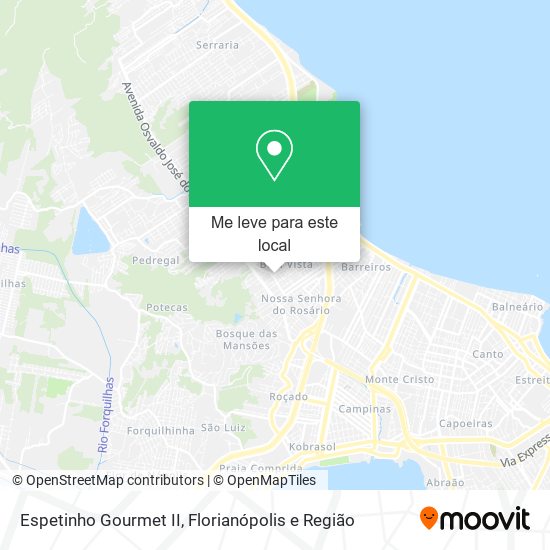 Espetinho Gourmet II mapa