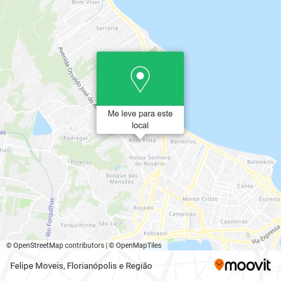 Felipe Moveis mapa