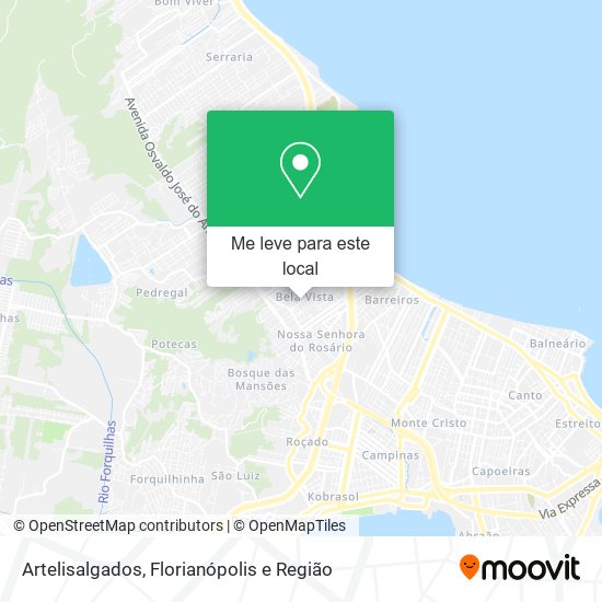 Artelisalgados mapa