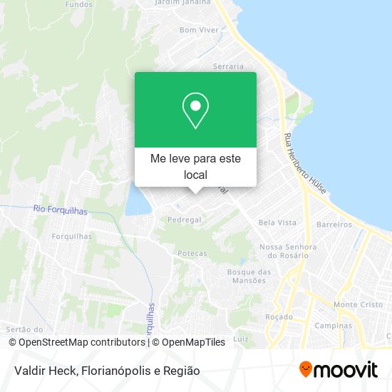 Valdir Heck mapa