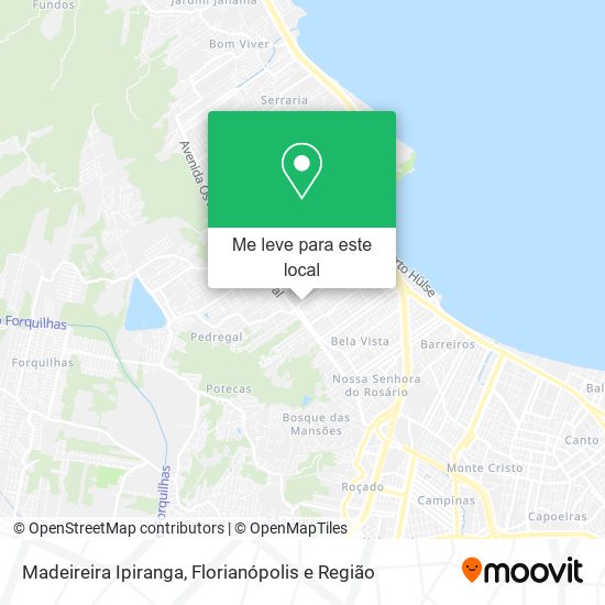 Madeireira Ipiranga mapa