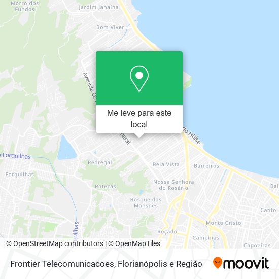 Frontier Telecomunicacoes mapa