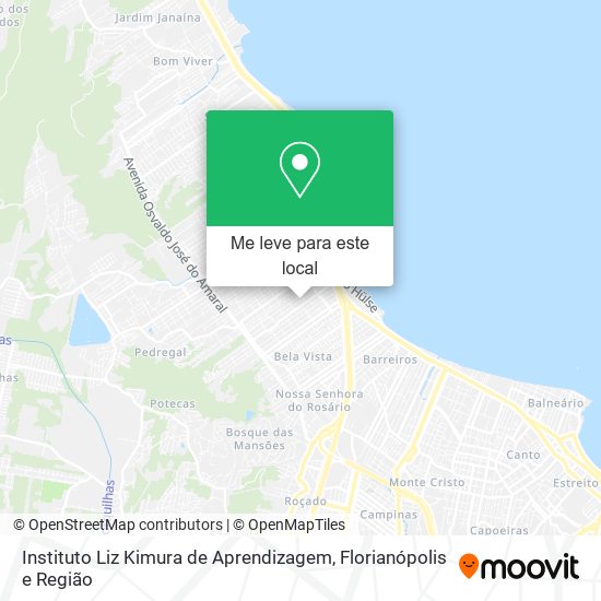 Instituto Liz Kimura de Aprendizagem mapa