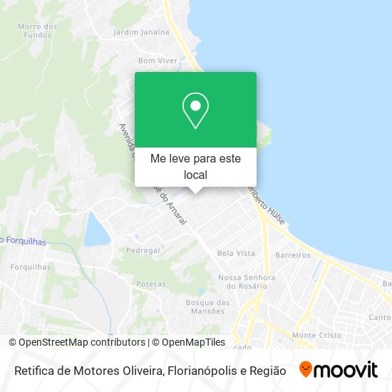 Retifica de Motores Oliveira mapa
