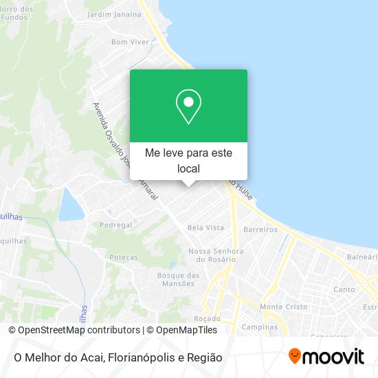 O Melhor do Acai mapa