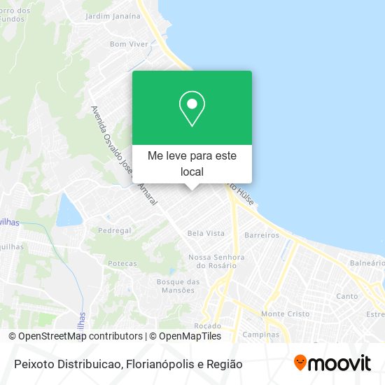 Peixoto Distribuicao mapa