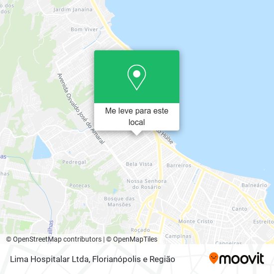Lima Hospitalar Ltda mapa