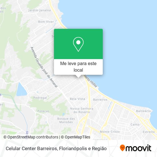 Celular Center Barreiros mapa