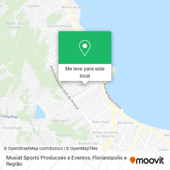 Musiat Sports Producoes e Eventos mapa