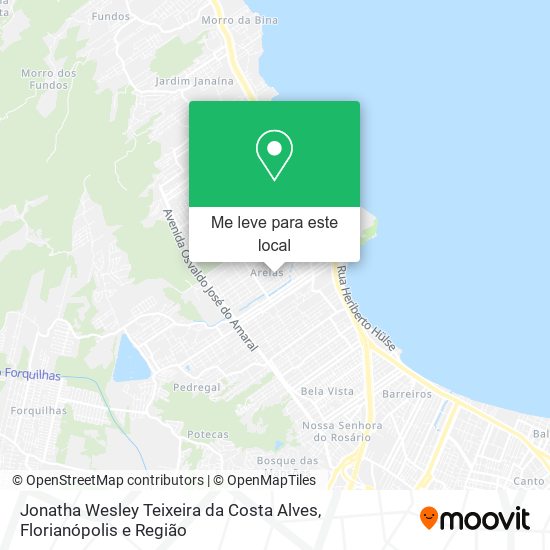 Jonatha Wesley Teixeira da Costa Alves mapa