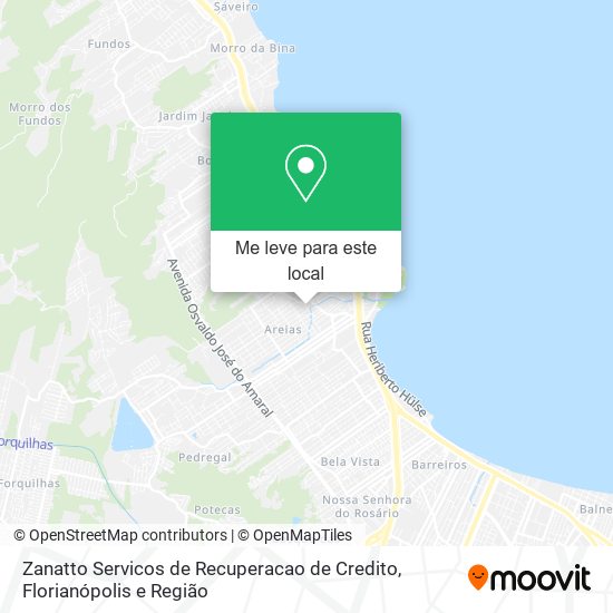 Zanatto Servicos de Recuperacao de Credito mapa