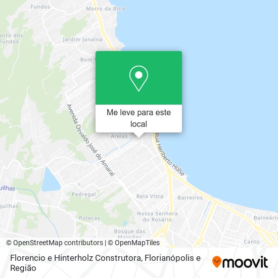 Florencio e Hinterholz Construtora mapa