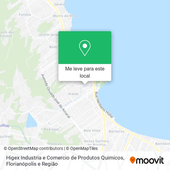 Higex Industria e Comercio de Produtos Quimicos mapa