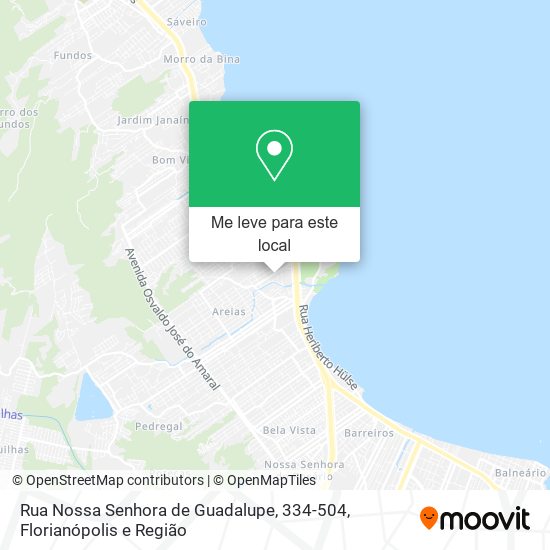 Rua Nossa Senhora de Guadalupe, 334-504 mapa