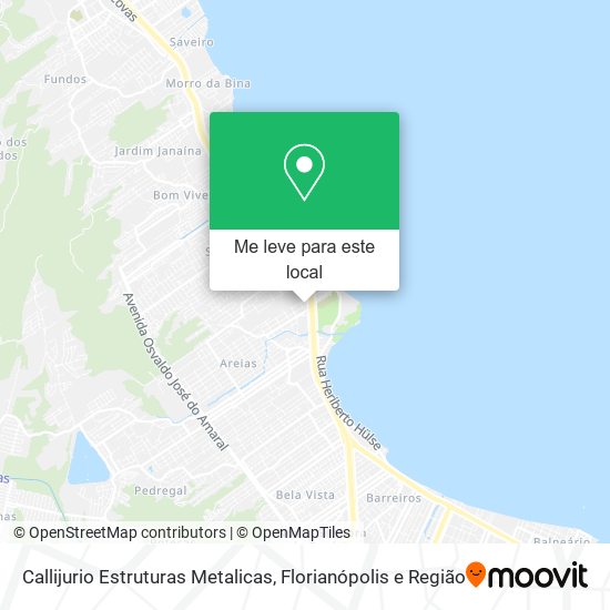 Callijurio Estruturas Metalicas mapa