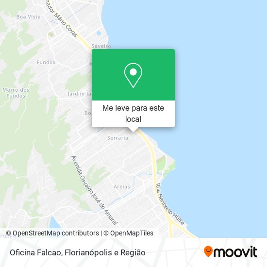 Oficina Falcao mapa