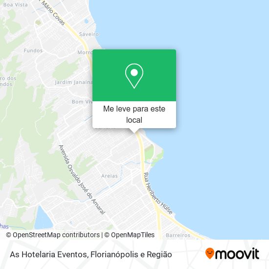 As Hotelaria Eventos mapa