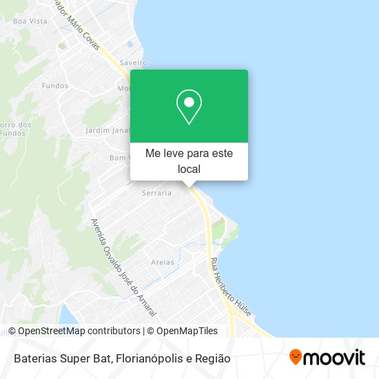 Baterias Super Bat mapa