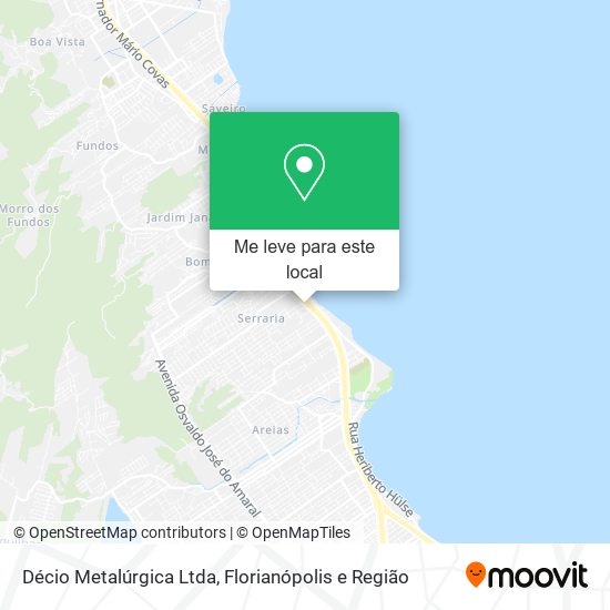 Décio Metalúrgica Ltda mapa