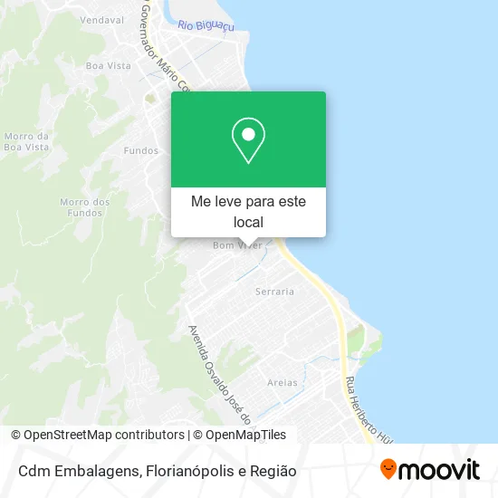 Cdm Embalagens mapa