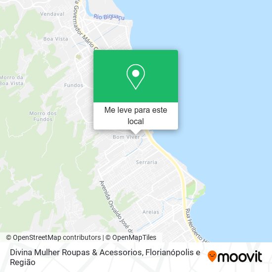 Divina Mulher Roupas & Acessorios mapa