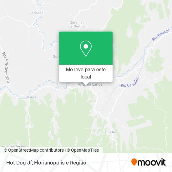 Hot Dog Jf mapa