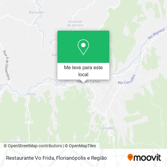 Restaurante Vo Frida mapa