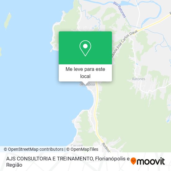 AJS CONSULTORIA E TREINAMENTO mapa